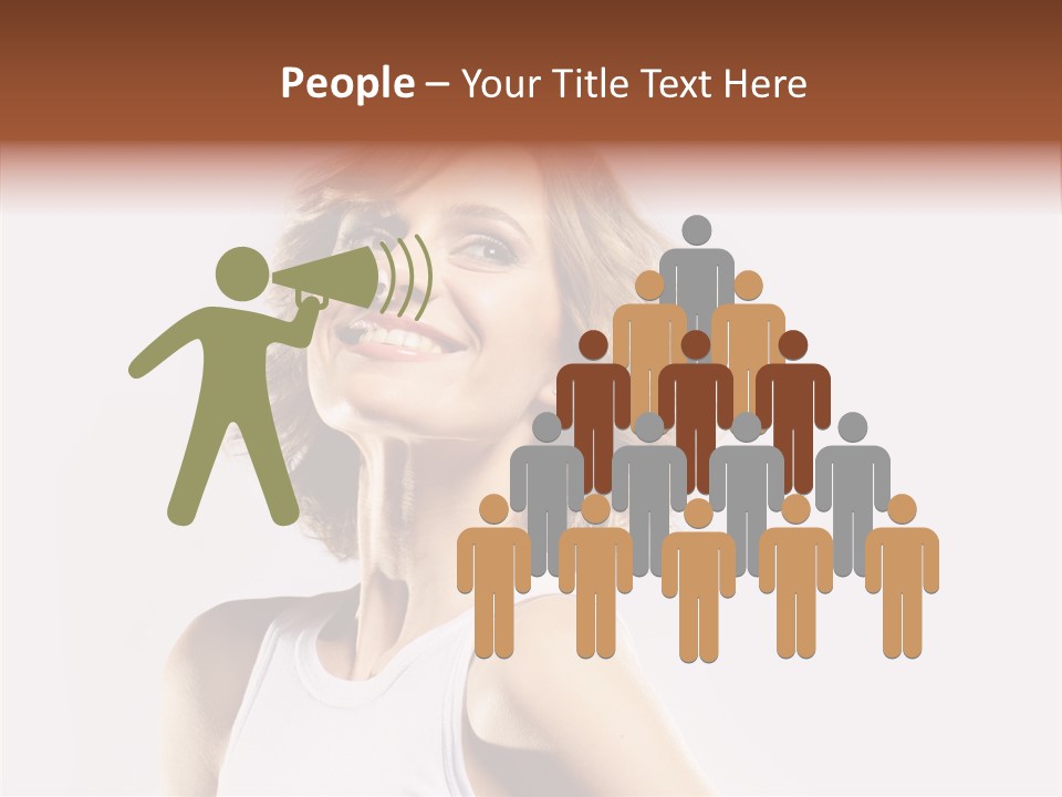 Smile Closeup Makeup PowerPoint Template