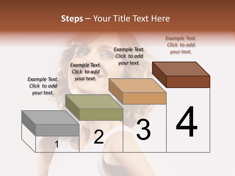 Smile Closeup Makeup PowerPoint Template