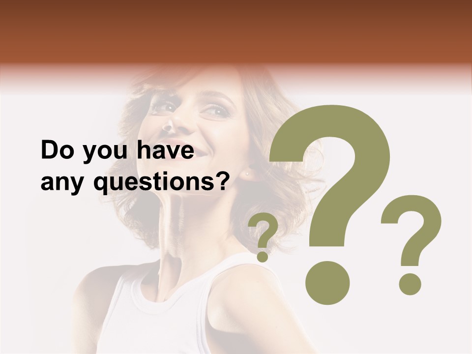 Smile Closeup Makeup PowerPoint Template