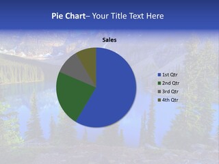 Wenkchemna Peaks Mountain PowerPoint Template