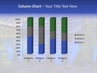 Wenkchemna Peaks Mountain PowerPoint Template