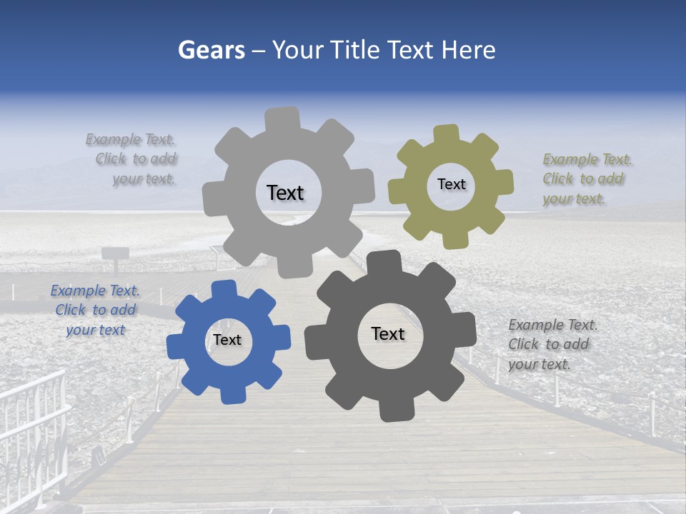 Sun Salt Death PowerPoint Template