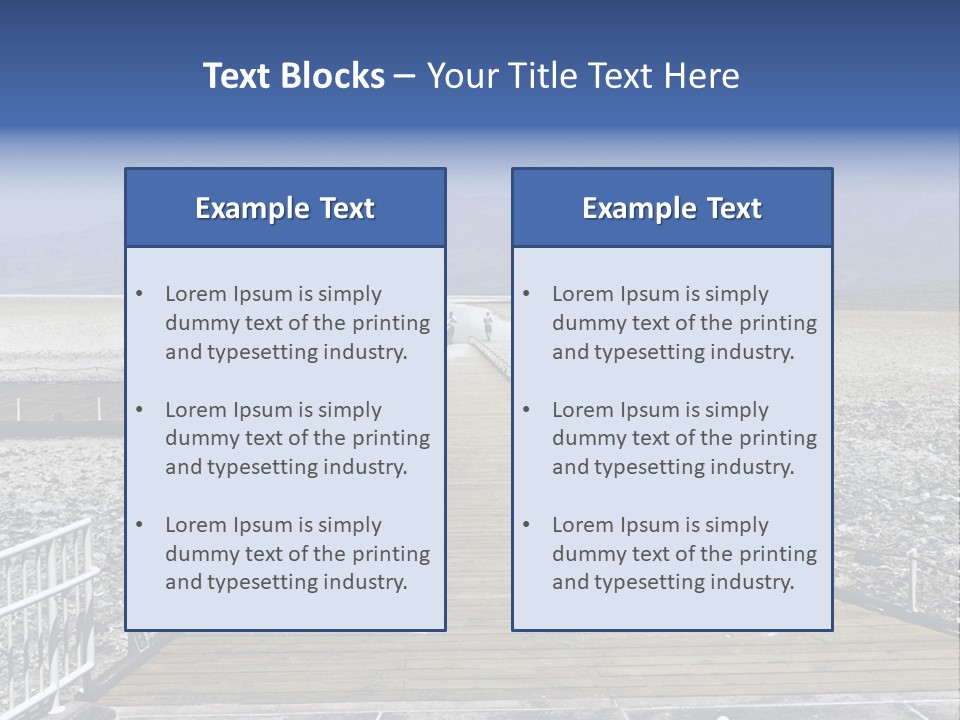 Sun Salt Death PowerPoint Template