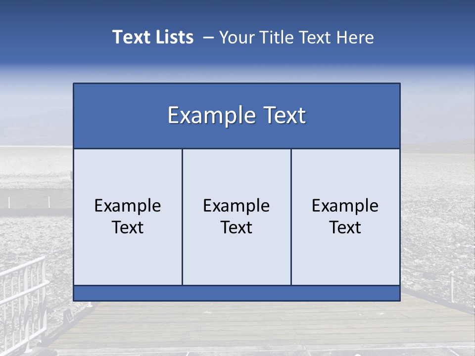 Sun Salt Death PowerPoint Template