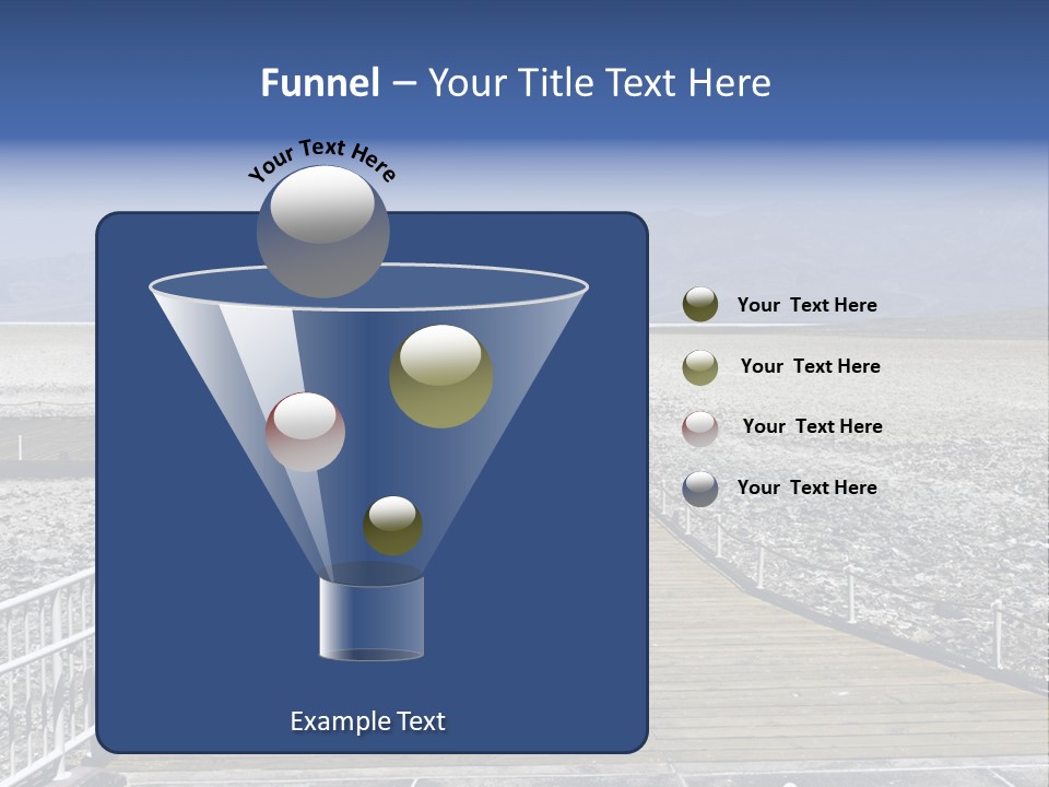 Sun Salt Death PowerPoint Template