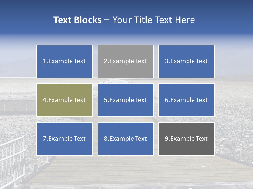 Sun Salt Death PowerPoint Template