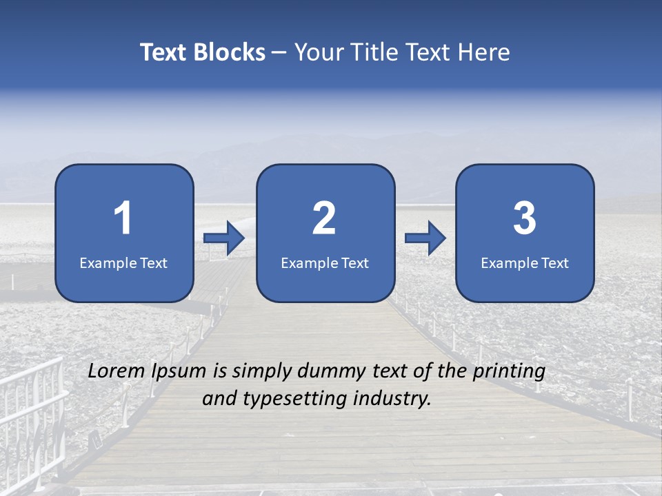 Sun Salt Death PowerPoint Template