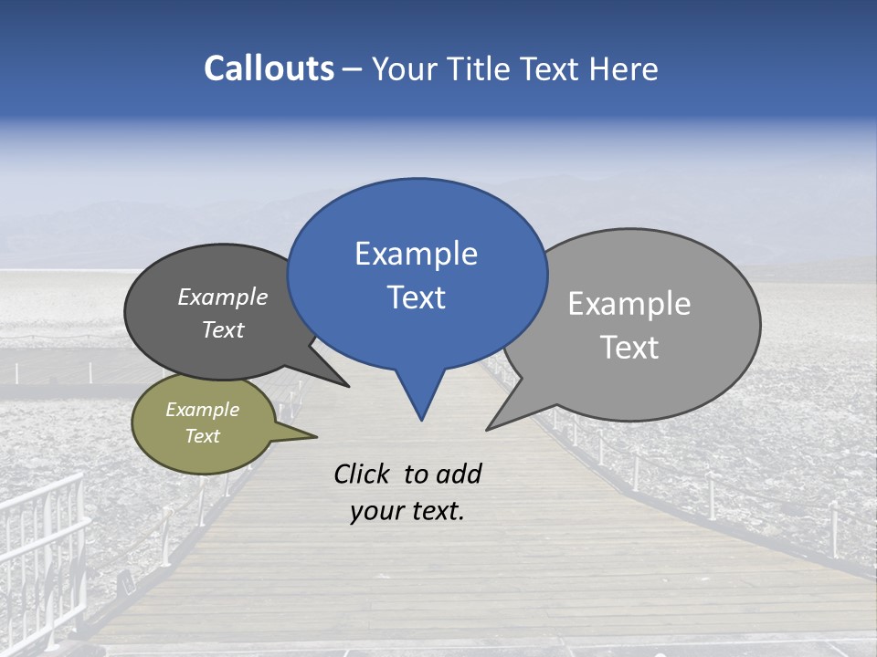 Sun Salt Death PowerPoint Template