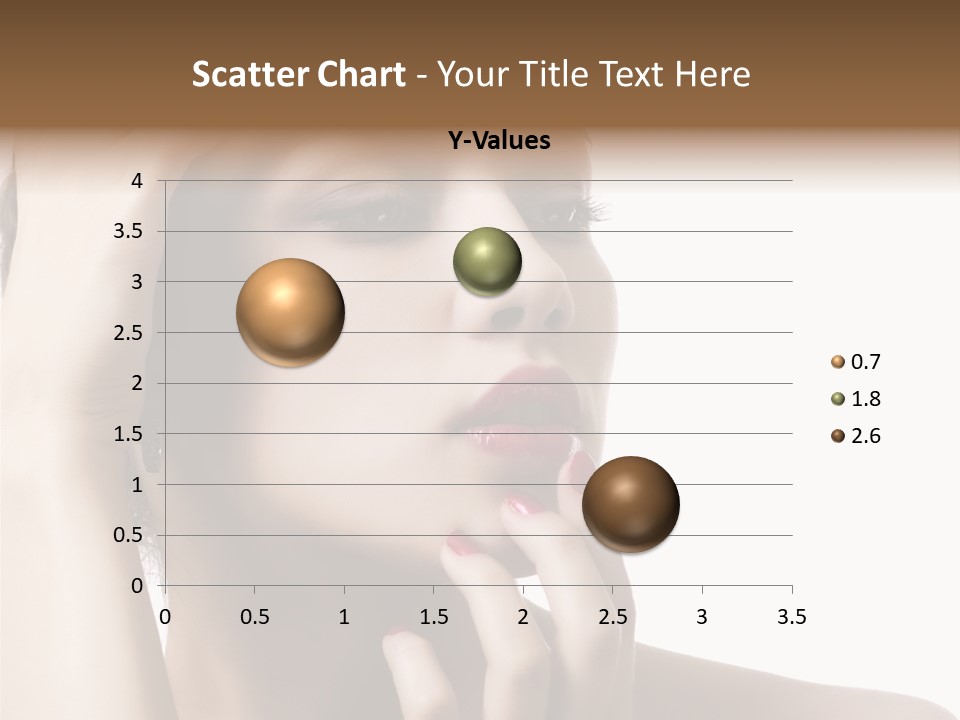 Portrait Fingers Skincare PowerPoint Template