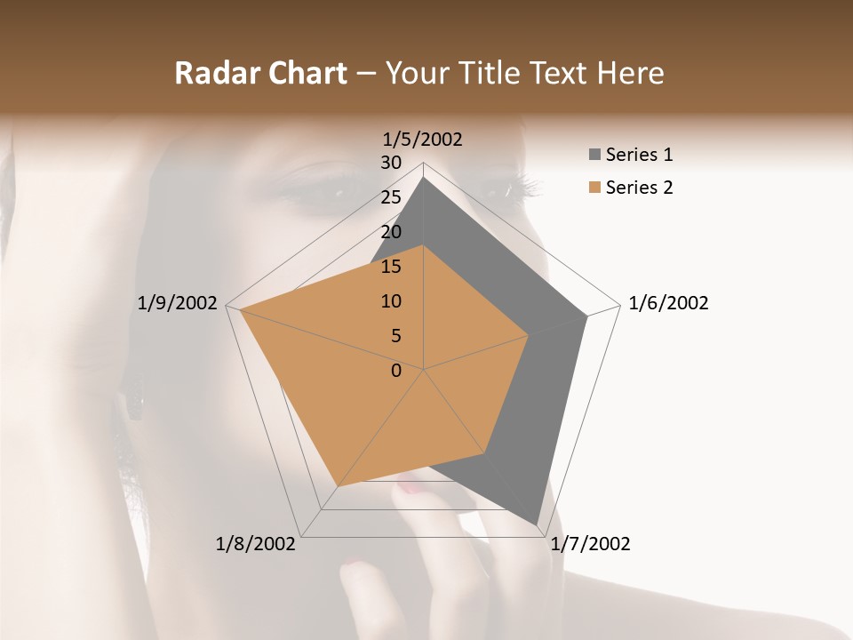 Portrait Fingers Skincare PowerPoint Template