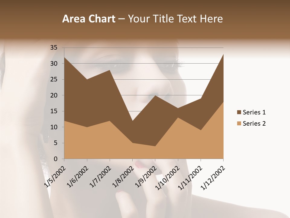 Portrait Fingers Skincare PowerPoint Template