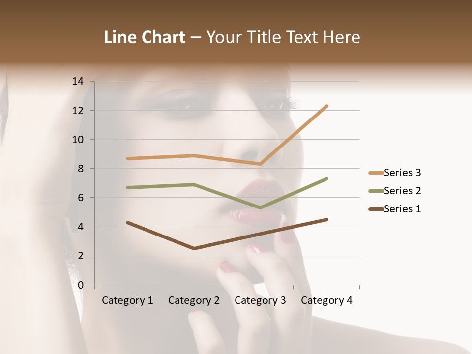 Portrait Fingers Skincare PowerPoint Template