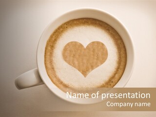 Cordia Passion Foam PowerPoint Template