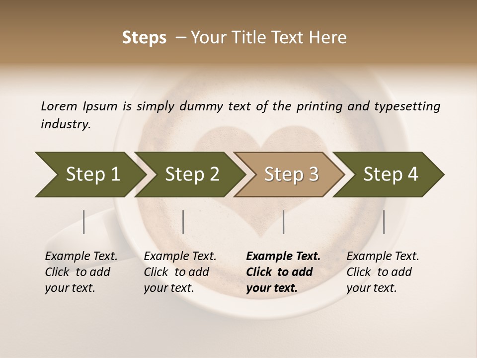 Cordia Passion Foam PowerPoint Template