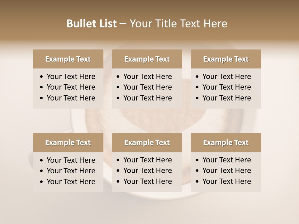 Cordia Passion Foam PowerPoint Template