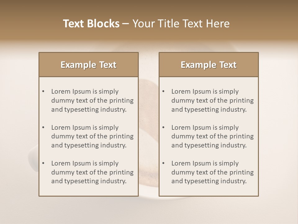 Cordia Passion Foam PowerPoint Template