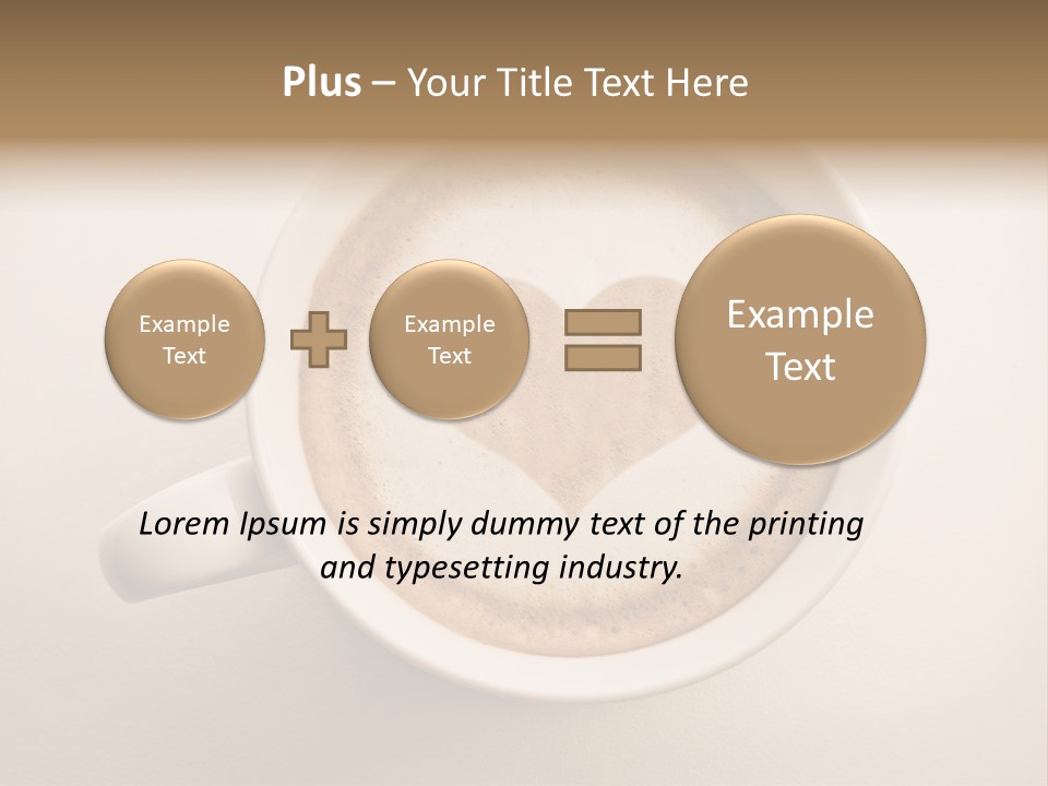 Cordia Passion Foam PowerPoint Template