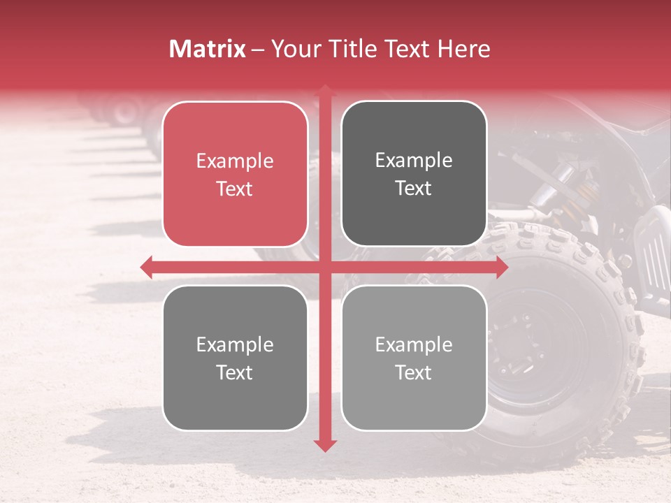 Dirt Machine Quad PowerPoint Template
