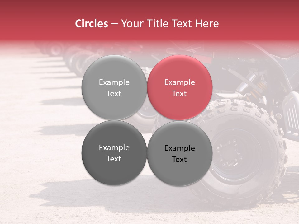 Dirt Machine Quad PowerPoint Template