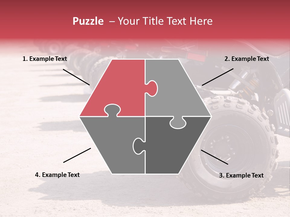 Dirt Machine Quad PowerPoint Template