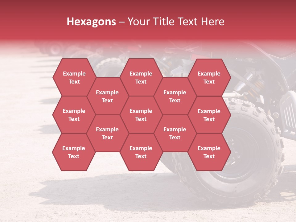 Dirt Machine Quad PowerPoint Template