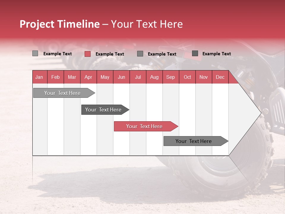Dirt Machine Quad PowerPoint Template