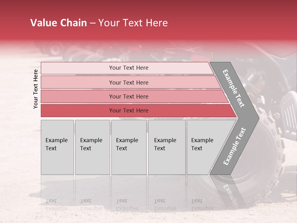 Dirt Machine Quad PowerPoint Template