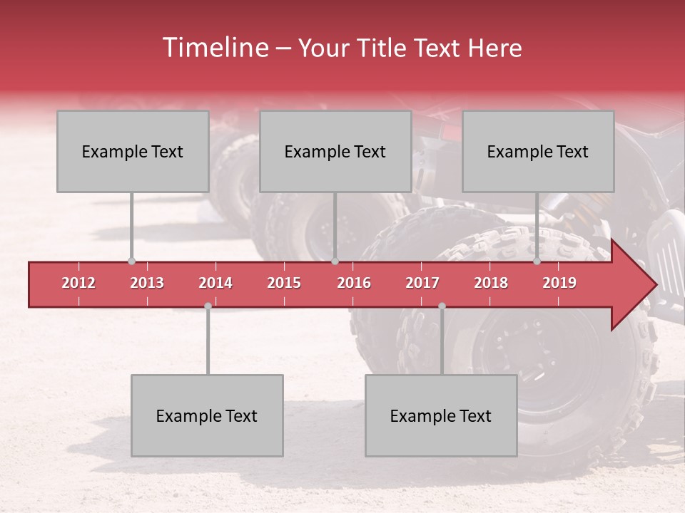 Dirt Machine Quad PowerPoint Template