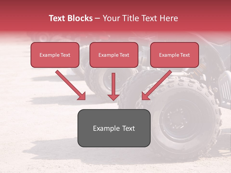 Dirt Machine Quad PowerPoint Template