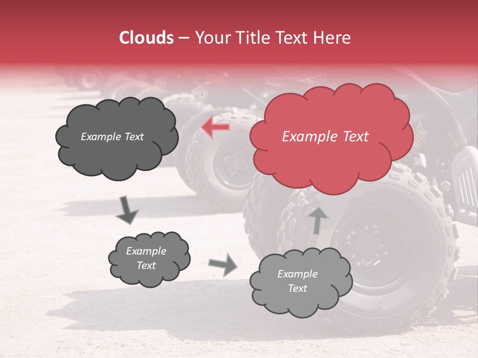 Dirt Machine Quad PowerPoint Template