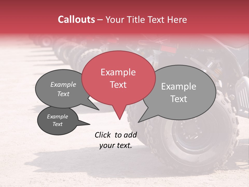 Dirt Machine Quad PowerPoint Template