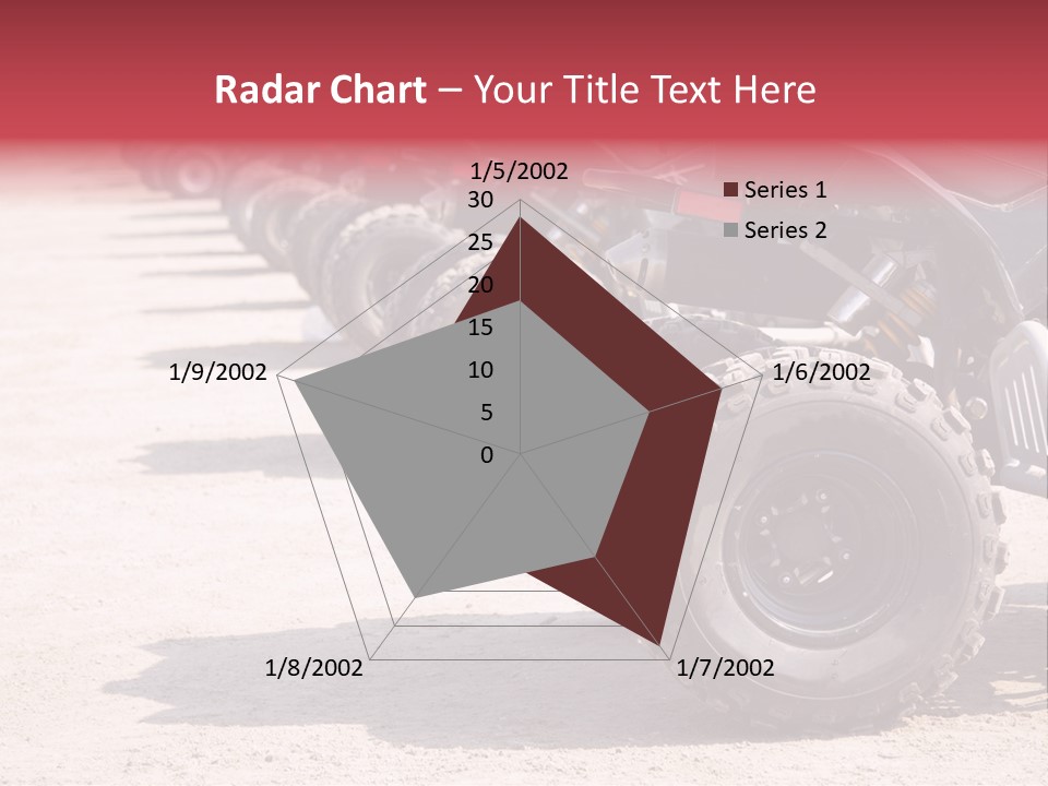 Dirt Machine Quad PowerPoint Template