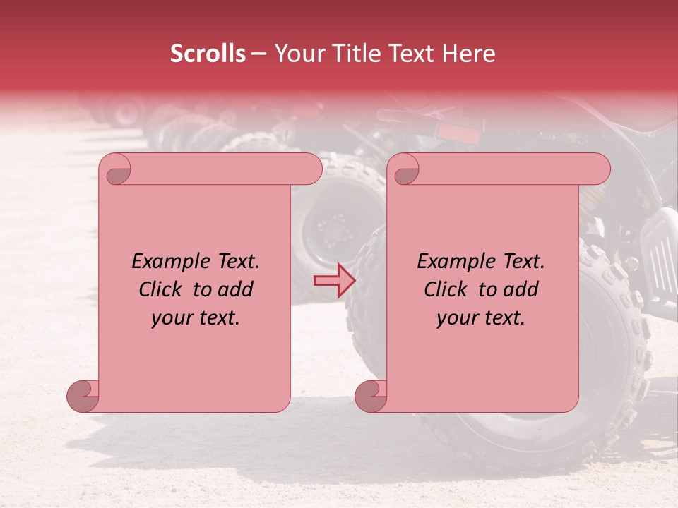Dirt Machine Quad PowerPoint Template