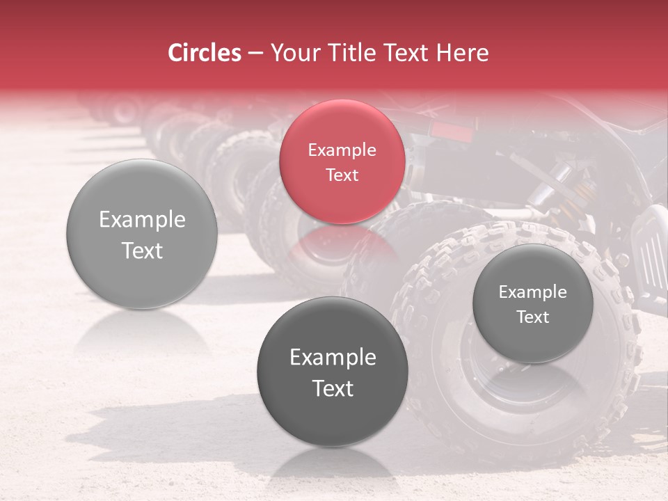 Dirt Machine Quad PowerPoint Template