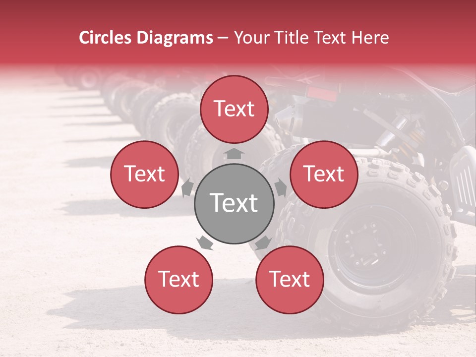 Dirt Machine Quad PowerPoint Template