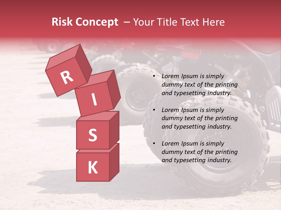 Dirt Machine Quad PowerPoint Template