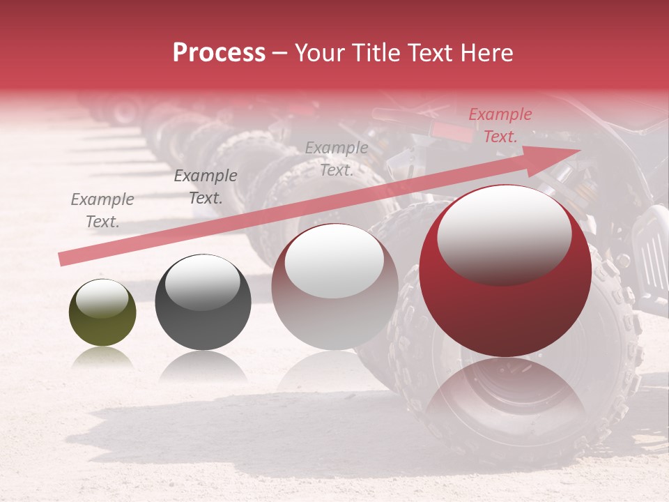 Dirt Machine Quad PowerPoint Template
