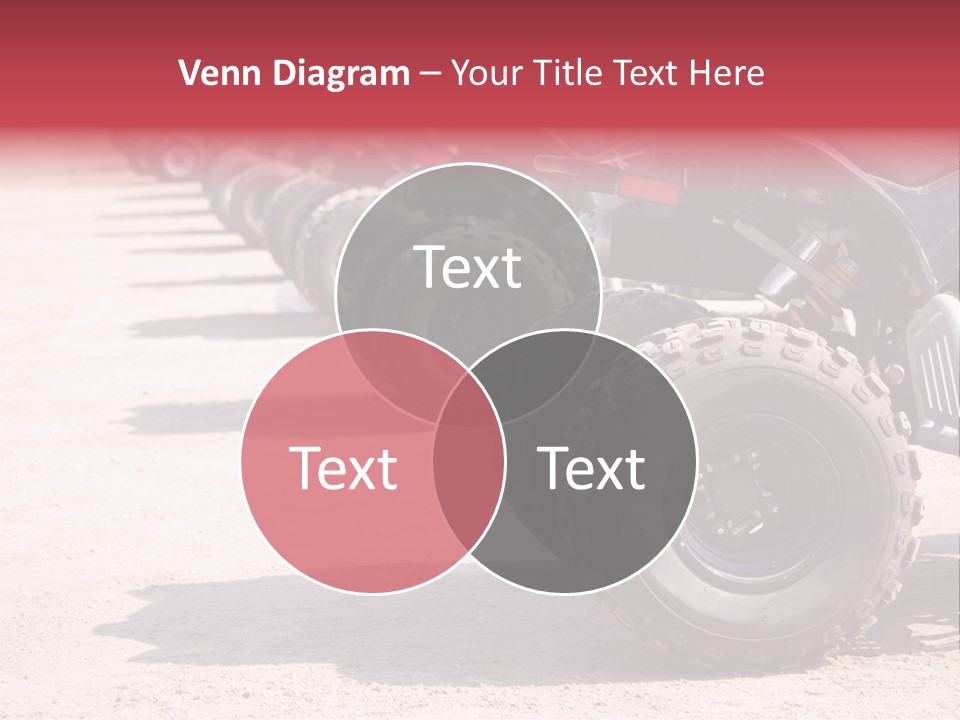 Dirt Machine Quad PowerPoint Template