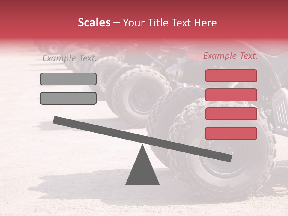 Dirt Machine Quad PowerPoint Template