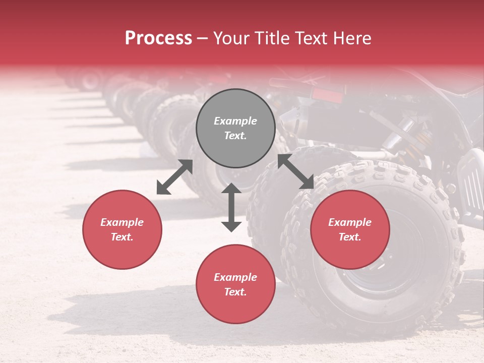 Dirt Machine Quad PowerPoint Template