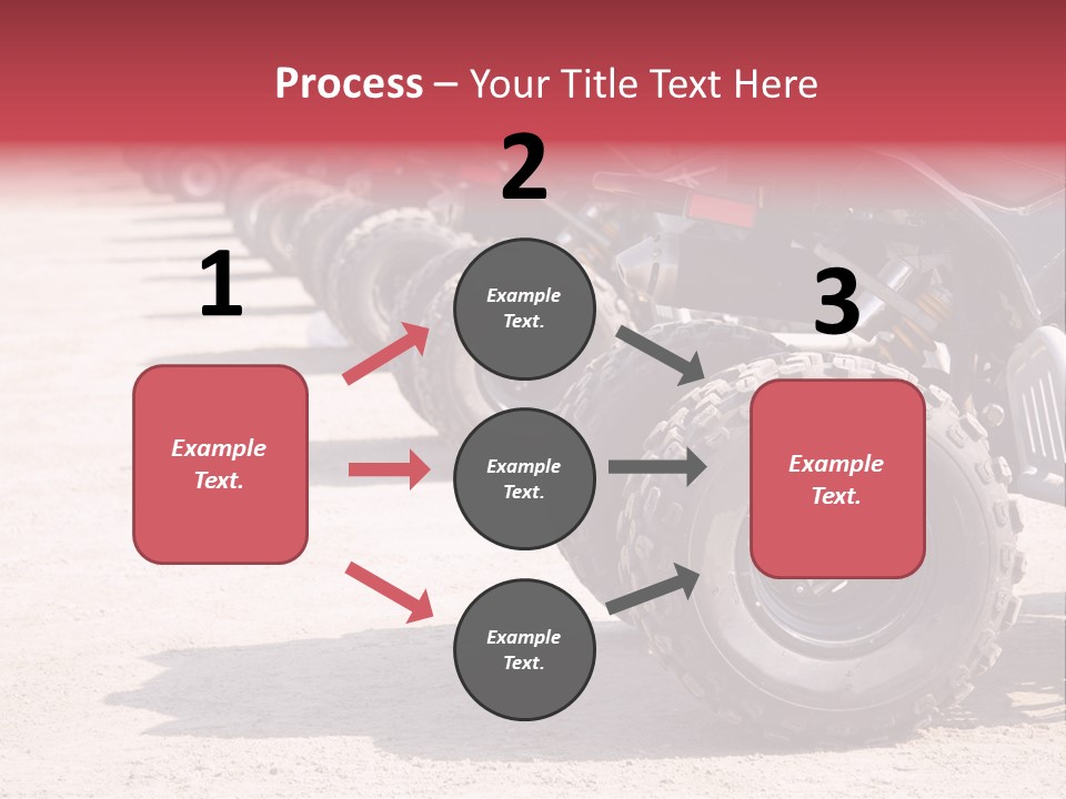 Dirt Machine Quad PowerPoint Template