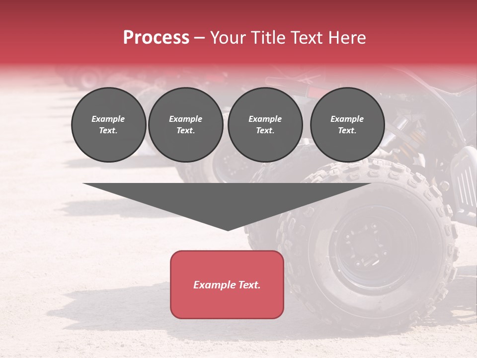 Dirt Machine Quad PowerPoint Template