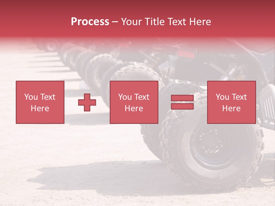 Dirt Machine Quad PowerPoint Template