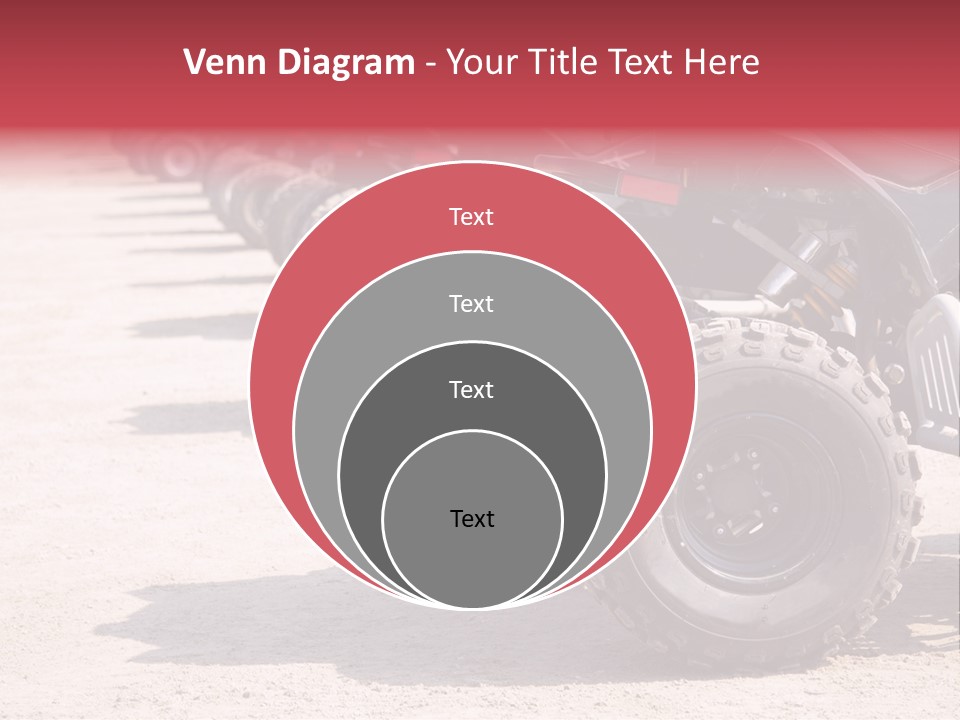 Dirt Machine Quad PowerPoint Template