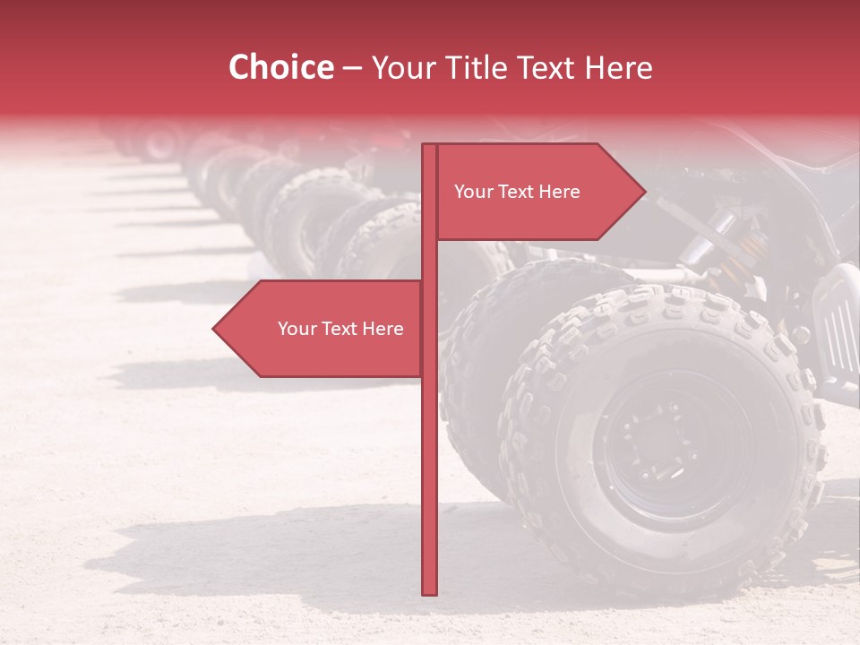 Dirt Machine Quad PowerPoint Template