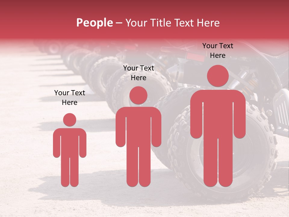 Dirt Machine Quad PowerPoint Template