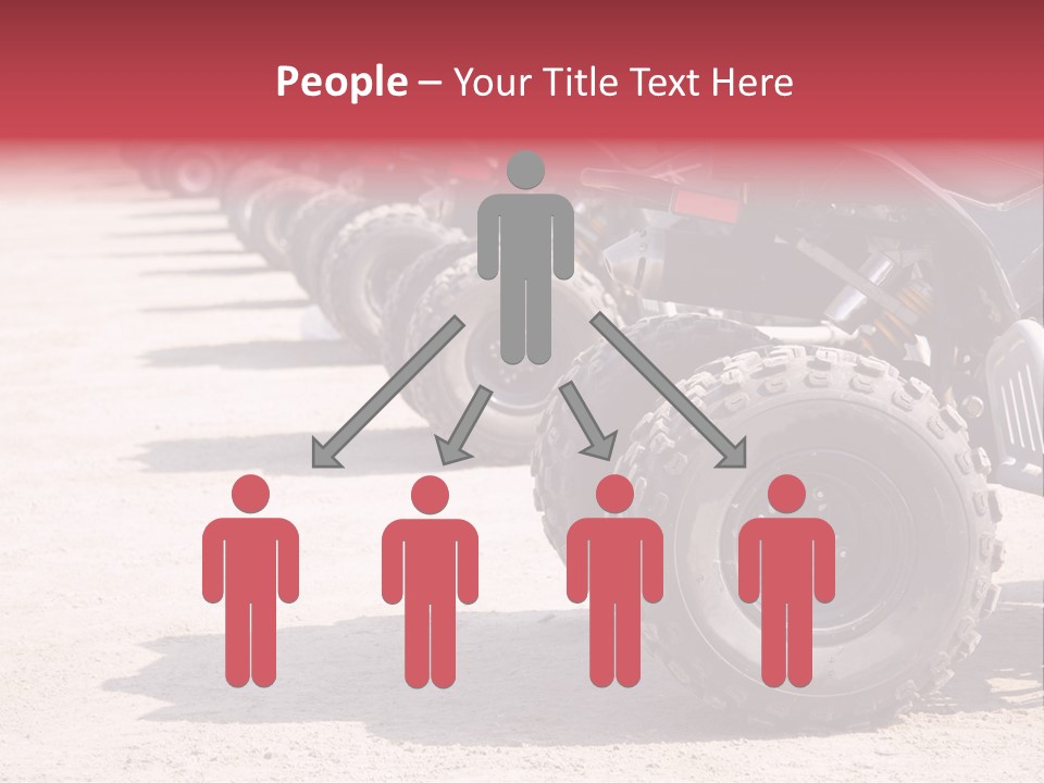 Dirt Machine Quad PowerPoint Template