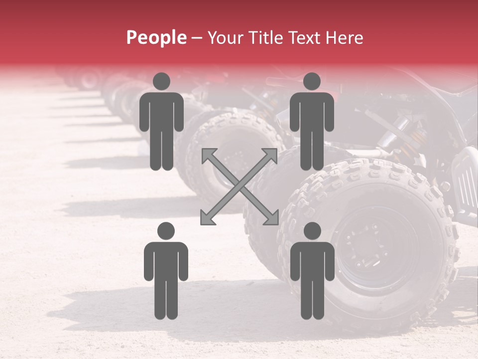 Dirt Machine Quad PowerPoint Template