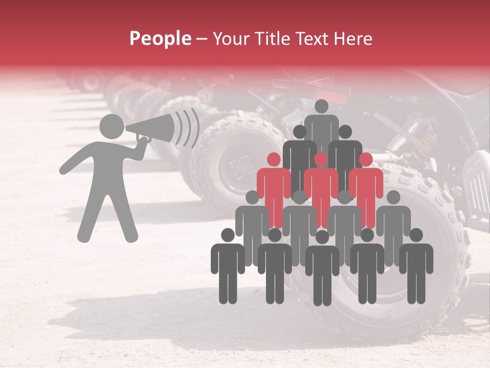 Dirt Machine Quad PowerPoint Template