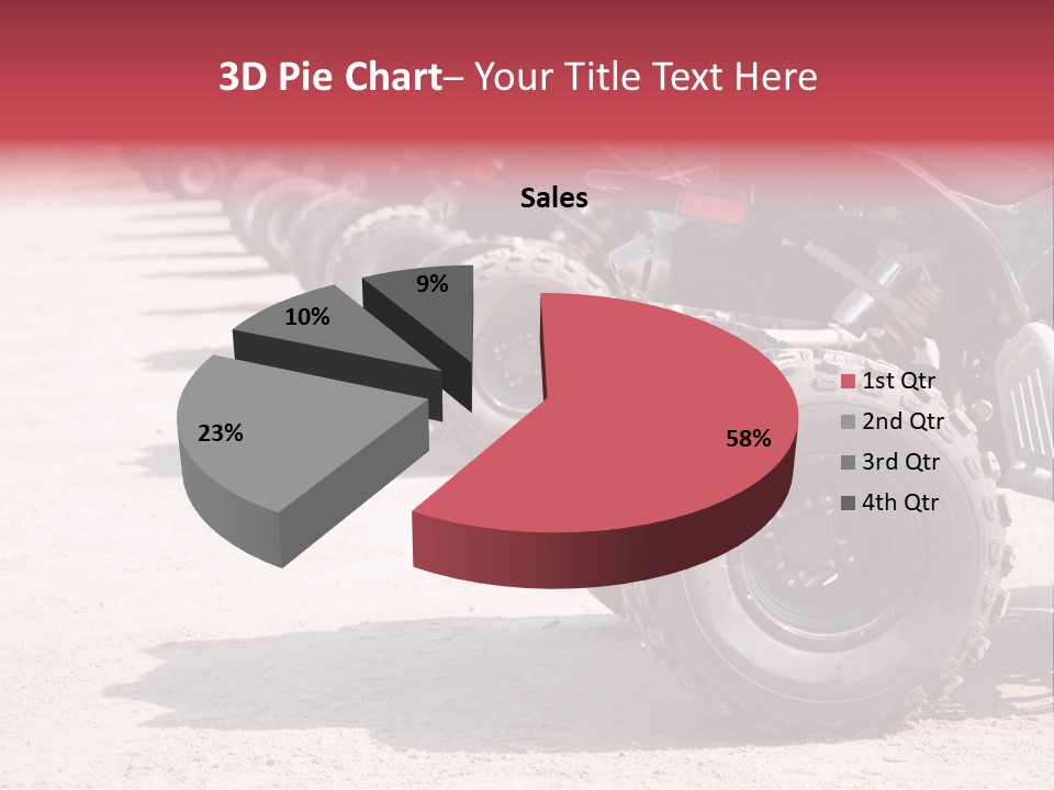 Dirt Machine Quad PowerPoint Template